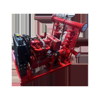 Buen precio Sistema de bomba de agua de emergencia de control automático de incendio 200-2000GPM Capacidad centrífuga en línea