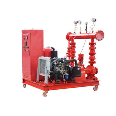 Good price Paquete de la bomba de fuego fijado con 60hp diesel eléctrico con la bomba del jinete 5.5kw con la bomba eléctrica 50hp en línea