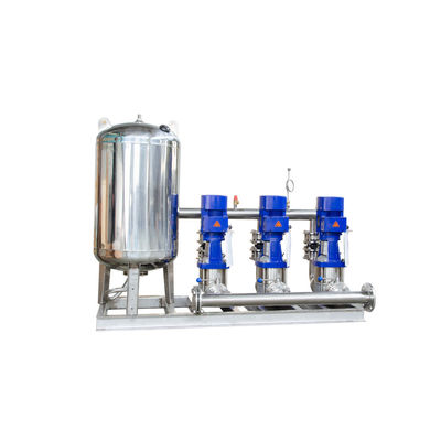 Good price sistema constante de la bomba de aumento de presión del agua de la elevación de la transferencia de la presión del centrífugo gradual vertical ligero en línea