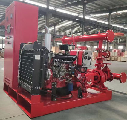 Good price Bomba de fuego centrífuga de motor diesel con bajo nivel de ruido y suministro eléctrico en línea