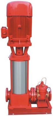 Sistema de bomba gradual vertical ligero de agua del fuego de la emergencia de la bomba de fuego