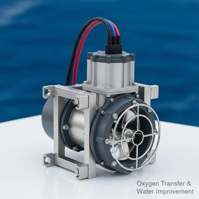 Buen precio Equipo de aireación de aerador sumergible de 3 fases desarrollado para proporcionar transferencia de oxígeno y mejorar el agua en diversas aplicaciones en línea