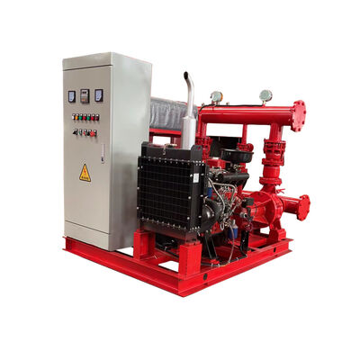 Buen precio Diámetro estándar de la salida de entrada y salida de la bomba de incendios motor diesel alimentado por electricidad optimizado para operaciones de extinción de incendios en línea
