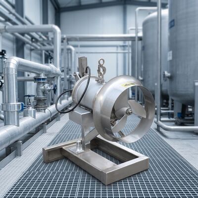 Buen precio Clasificación de aislamiento F Bomba de mezclador sumergible Fuente de energía eléctrica industrial diseñada para procesos de mezcla y agitación de fluidos en línea