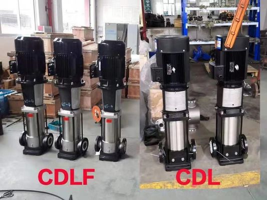 Bomba centrífuga gradual vertical de CDL/CDLF para el transporte líquido industrial