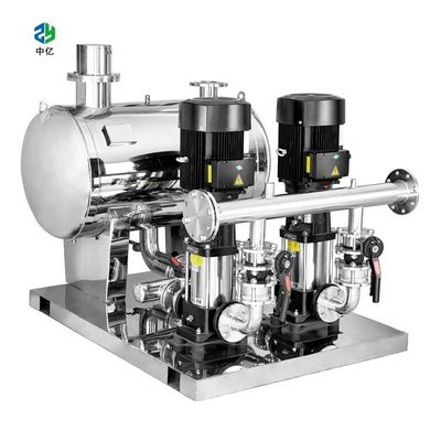 Good price Equipo vertical/horizontal de la bomba del abastecimiento de agua para el abastecimiento de agua no negativo de la conversión de frecuencia de la presión en línea